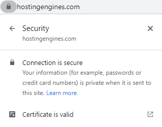 SSL Certificate