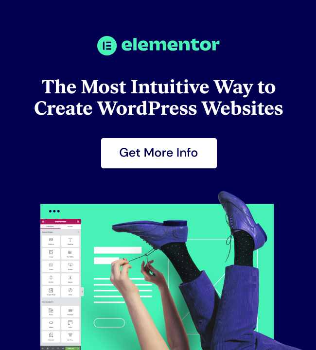 Elementor website builder