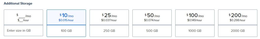 DigitalOcean Additional Storage