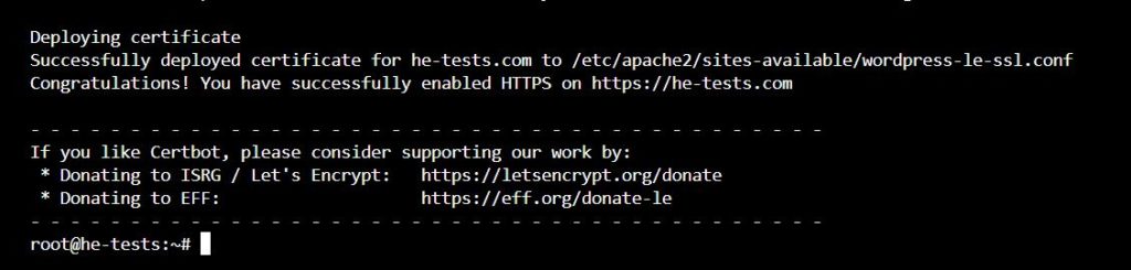 SSL Certificate on Linode