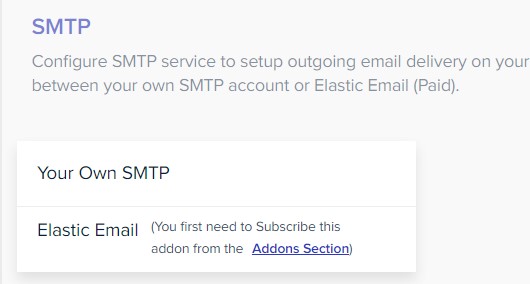 Choose Cloudways SMTP