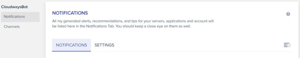 CloudwaysBot Notifications