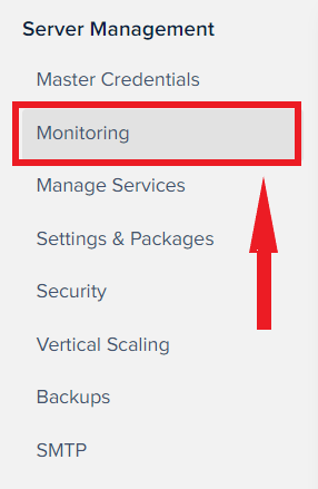Cloudways Server Monitoring