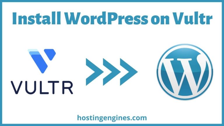 Install WordPress on Vultr