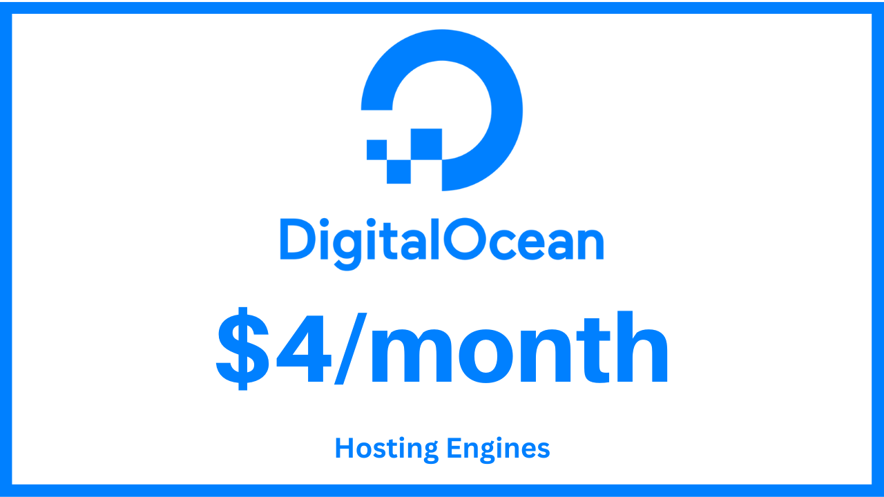 DigitalOcean $4 per Month