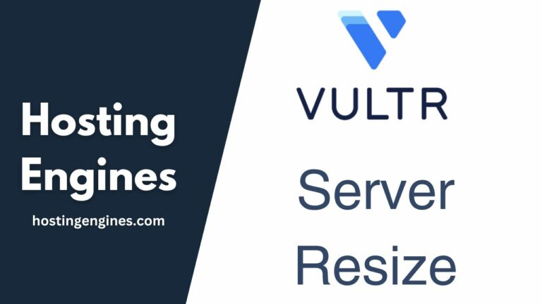 Resize Vultr Server