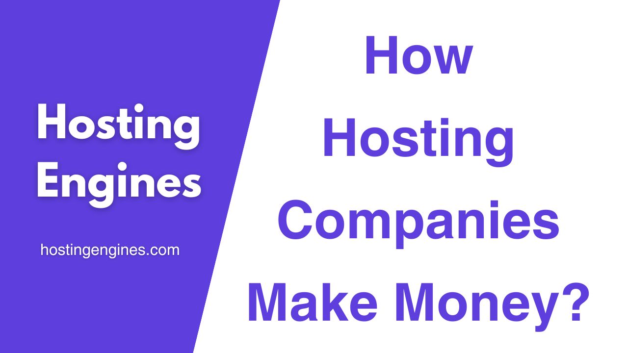 How Hosting Companies Make Money