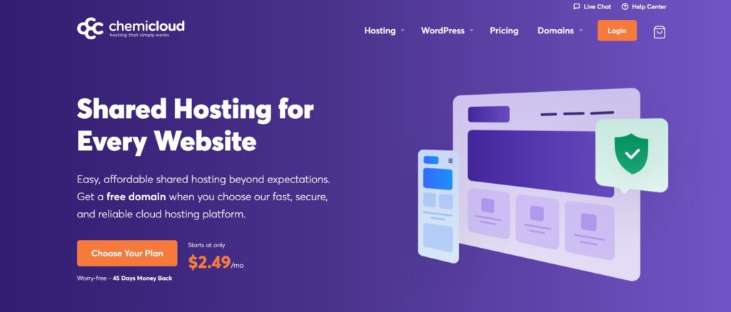 Chemicloud Home Page