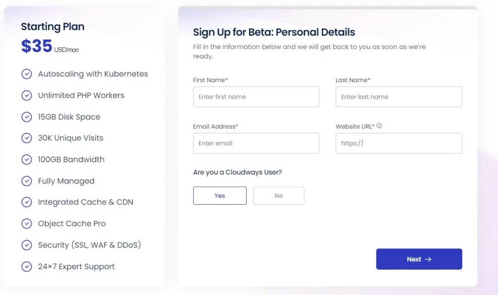 Cloudways Autoscale Early Access
