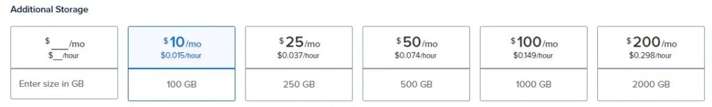 DigitalOcean Additional Storage