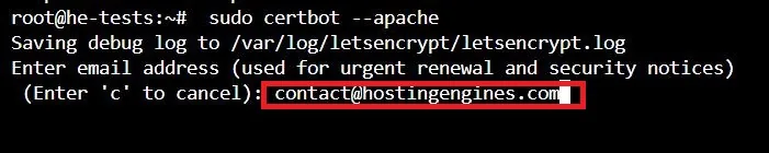 SSL Certificate on Linode