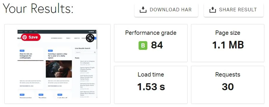 Vultr AMD Pingdom WordPress Speed Test