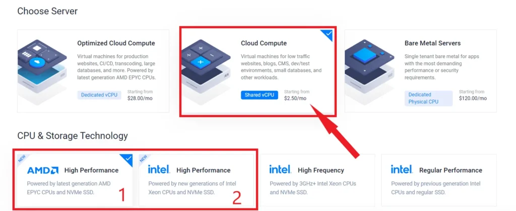 Vultr High Performance
