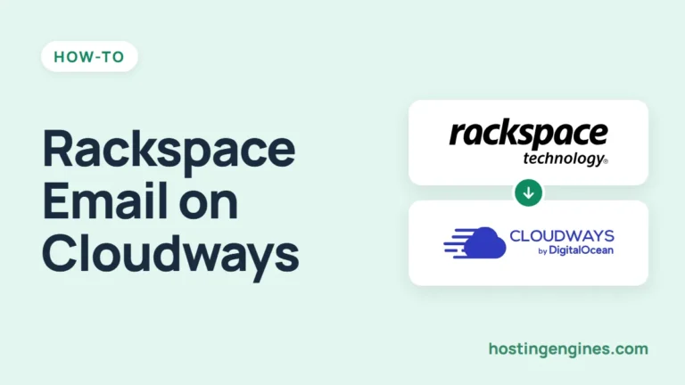 How to Setup Cloudways Rackspace Email Add-on Step by Step