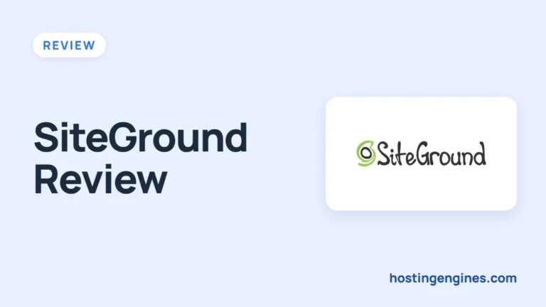 SiteGround Review