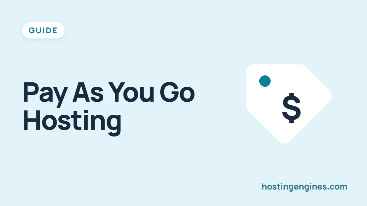 What is the Pay as You Go “PAYG” Pricing Model in Web Hosting?