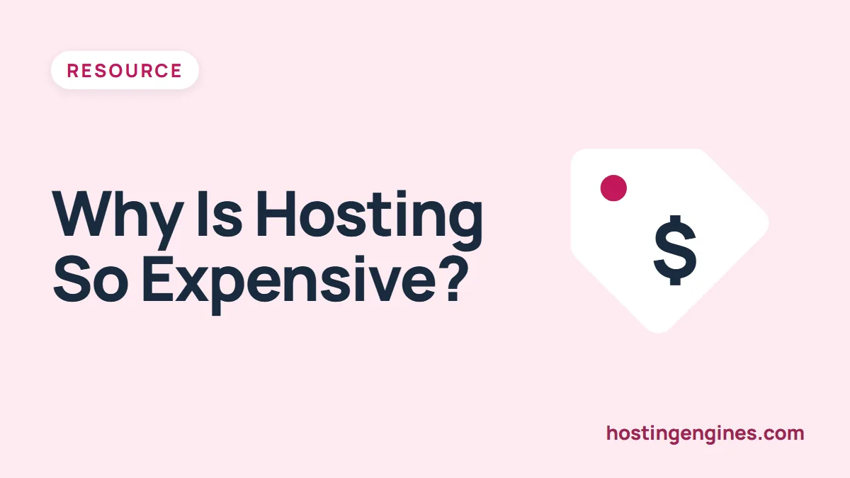 Why Is Web Hosting So Expensive?